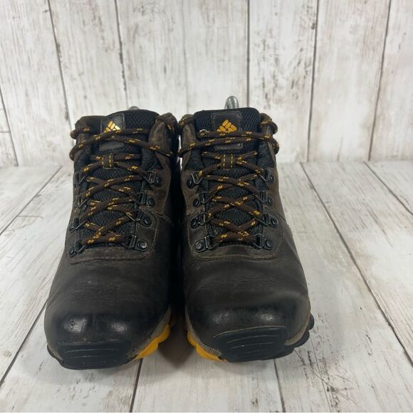 Columbia waterproof brown leather boot‎ lids 5 Womens 6.5 - Picture 5 of 9